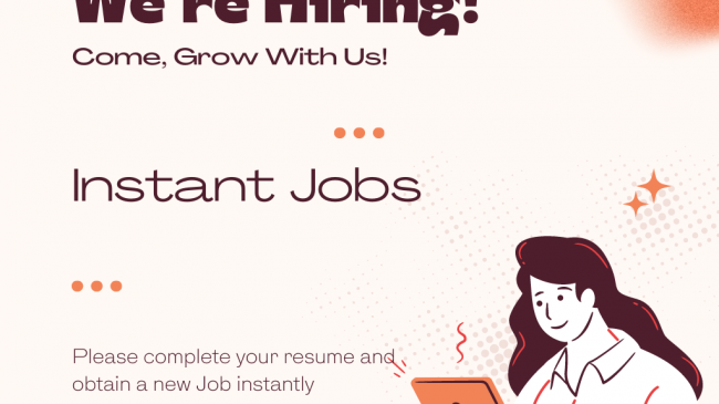 8 reasons why you should use the Instant Jobs portal for your next job