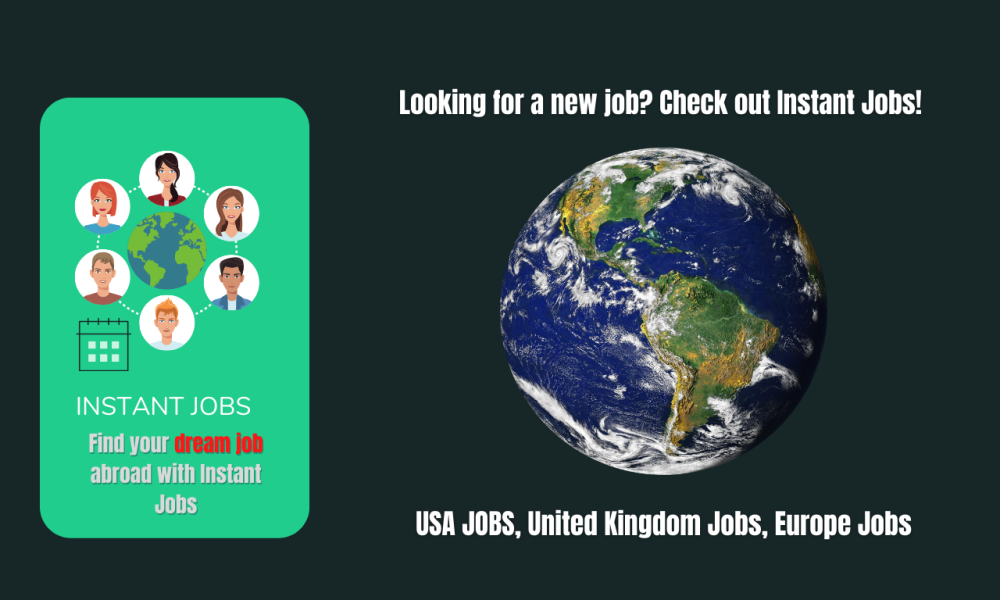 Find your dream job abroad with Instant Jobs